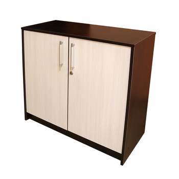 Cabinet 2 usi, Wenge/Brad, 80 x 84 x 36 cm Cabinet 2 usi, Wenge/Brad, 80 x 84 x 36 cm