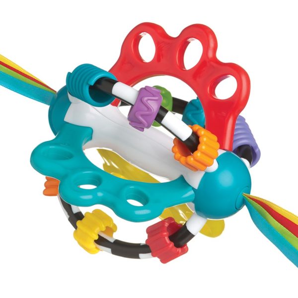 Jucarie interactiva pentru bebelusi Minge de explorare cu sunete , Playgro