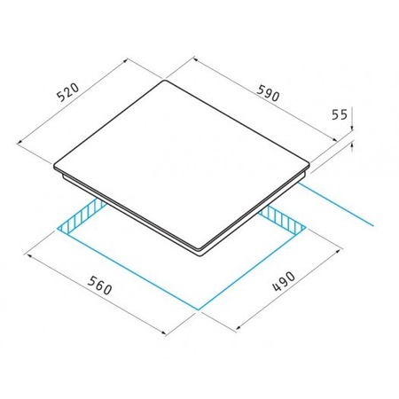 Pachet Pyramis SMARTLINE COMFORT ELEGANT 90, cuptor electric digital 5 functii, plita cu gaz, arzator wok si hota decorativa