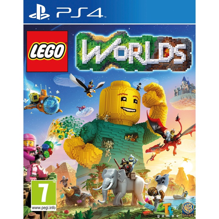 Софтуер за игри Warner Bros Interact LEGO Worlds PS4
