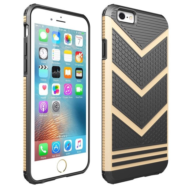 Husa de protectie Trixer, iPhone 7 , negru-auriu