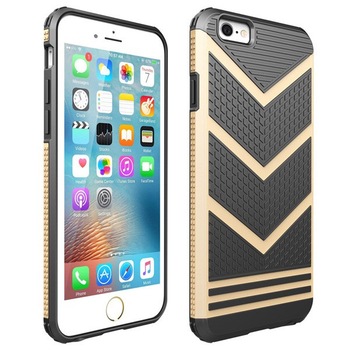Husa de protectie Trixer, iPhone 7 , negru-auriu Husa de protectie Trixer, iPhone 7 , negru-auriu