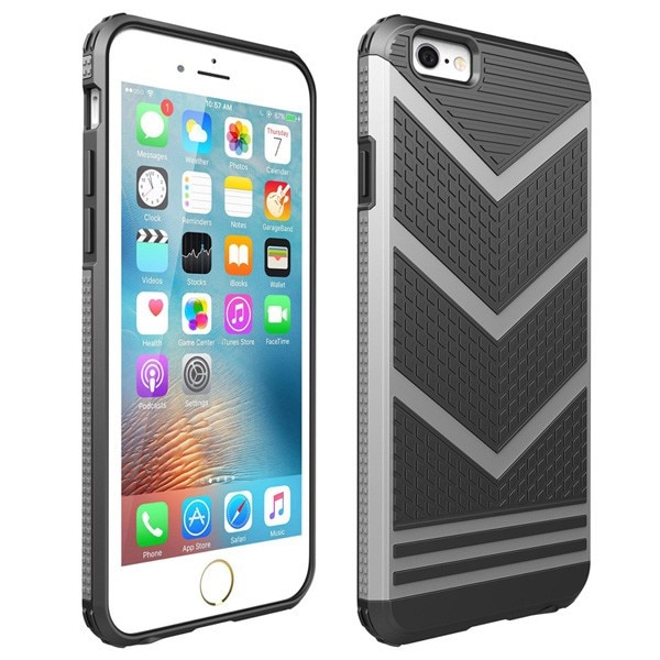 Husa de protectie Trixer, iPhone 7 , negru-argintiu