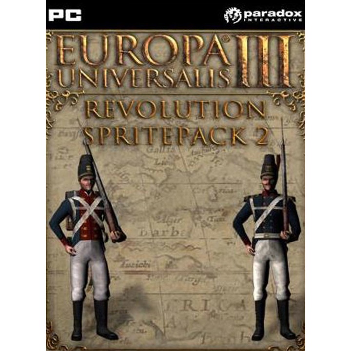 Europa Universalis III Revolution II Sprite játék, PC-re