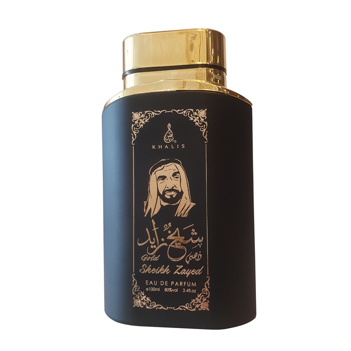 Apa de Parfum Arabesc Sheikh al Zayed Gold, Barbati, 100ml