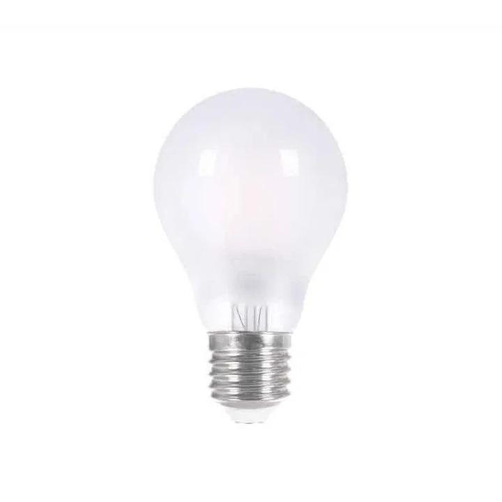 LightMe LED fényforrás normál forma E27 8W matt melegfehér (LM85177) (LM85177)