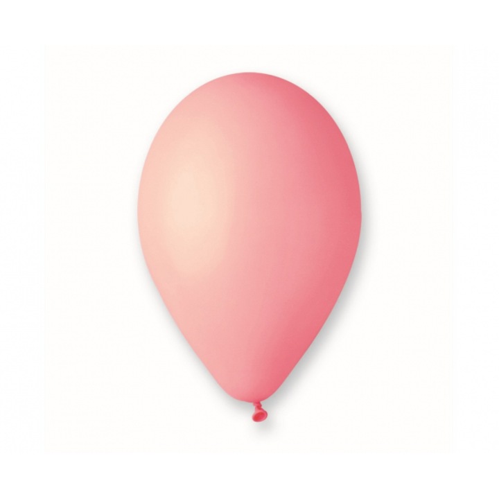 Комплект 100 латексови балона, Baby Pink, 30 см, Gemar
