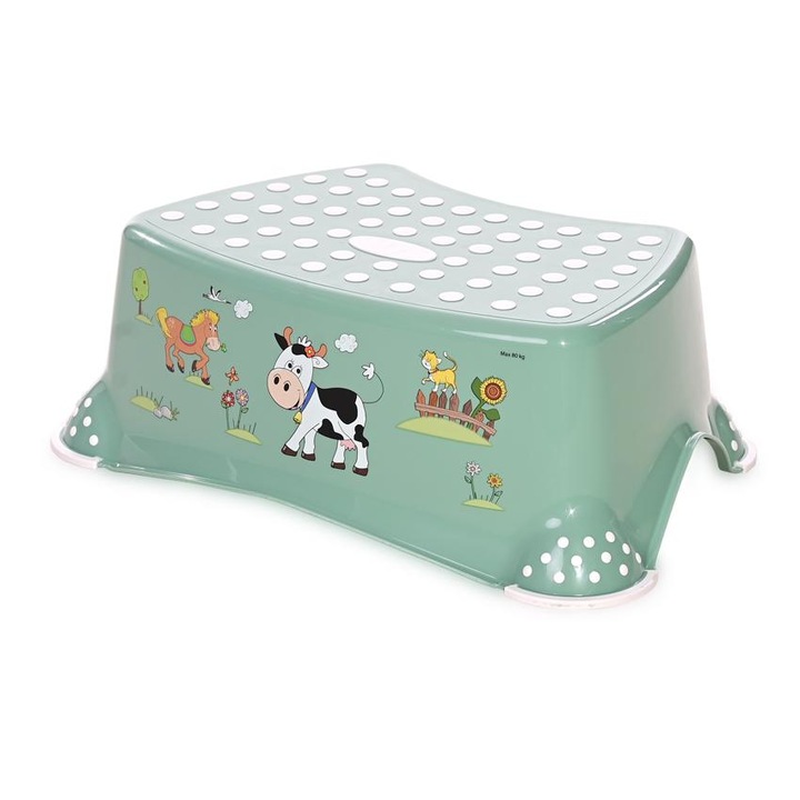 Inaltator baie antiderapant, Lorelli, Funny Farm, Nordic Green