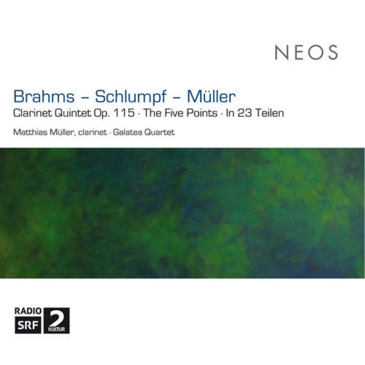 Johannes Brahms - Martin Schlumpf - Matthias Mueller / Clarinet Quintet - The Five Points - In 23 Teilen CD
