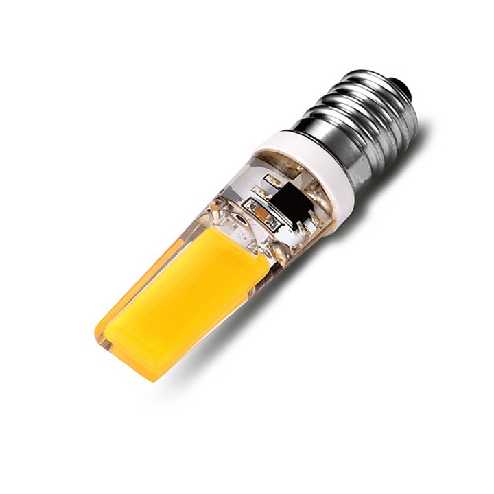 OEM állítható LED izzó, E14 9w cob, meleg fehér