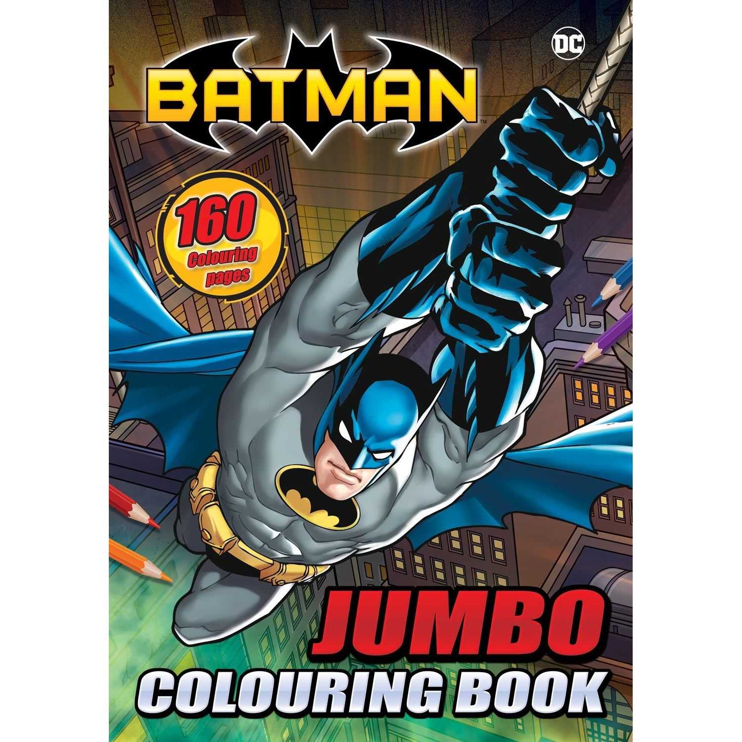 Carte de colorat Jumbo Batman, Alligator 