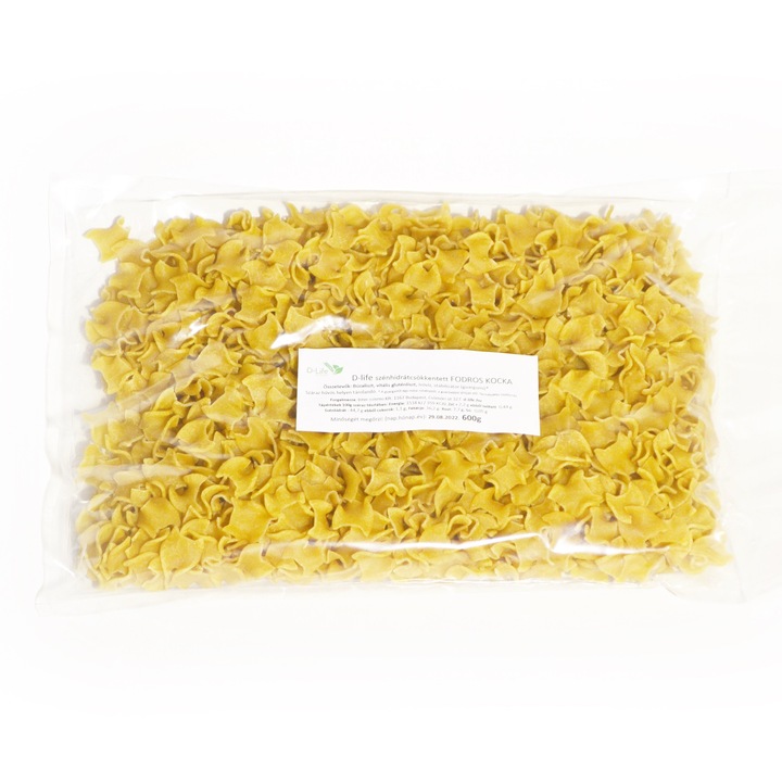 D-life szénhidrátcsökkentett fodros nagykocka gasztro 600g