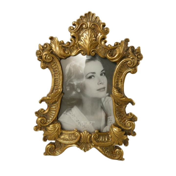 Rama foto, 5x7, auriu, H30