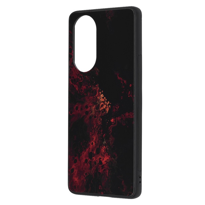 Huawei Nova 9 / Honor 50 burkolata SKYDDAR Oddysey edzett üveggel - Red Nebula