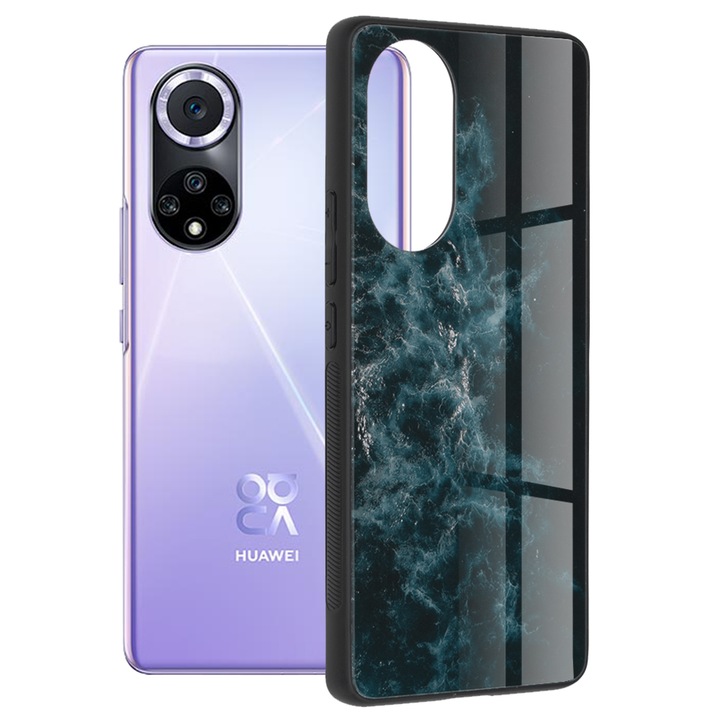 Кейс за Huawei nova 9/Honor 50, Techsuit Glaze Series, Blue Nebula