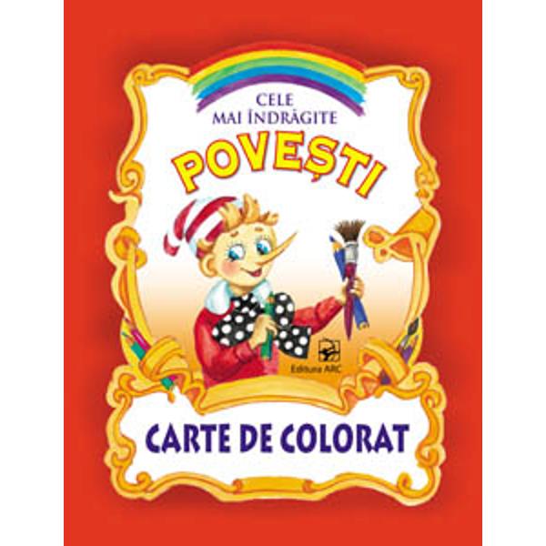 Cele mai indragite povesti - Carte de colorat