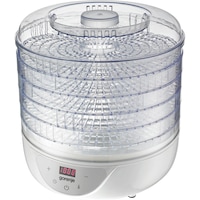 Deshidrator de alimente Gorenje FDK24DW, 240 W, LED, Temperatura ajustabila, Timer, Alb