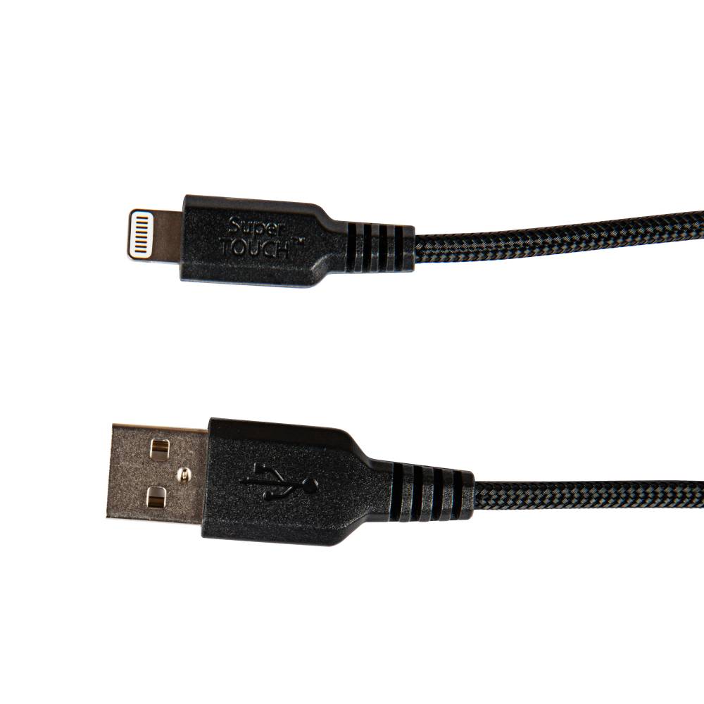 Cablu de date Super TOUCH, Lightning, MFI, Black