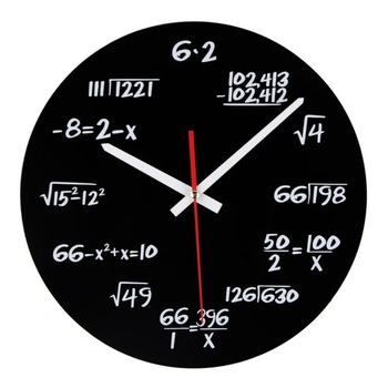 Ceasul de perete Matematica Ceasul de perete Matematica