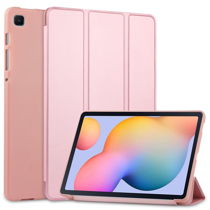 Калъф TECH-PROTECT smartcase 2 за Samsung Galaxy Tab S6 Lite 10.4" 2020 / 2022, Rose Gold