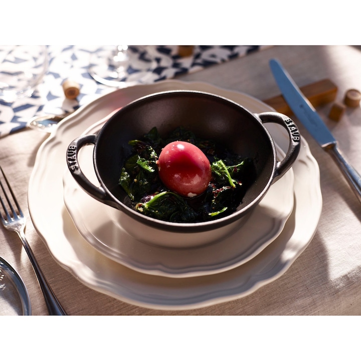 Mini-Wok, fonta, 16cm, Black - Staub
