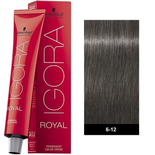 Vopsea de par Schwarzkopf Professional Igora Royal, 612 Blond Dark Sandre, 60 ml eMAG.ro