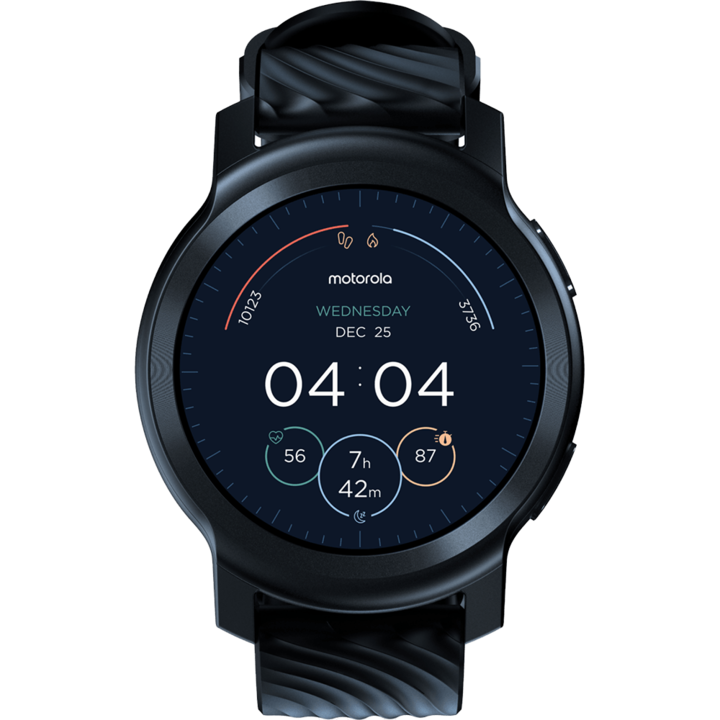 Часовник Motorola Moto Watch 100, Черен