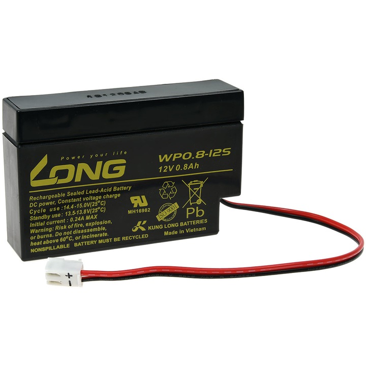 Acumulator KungLong WP0.8-12S 12v 800mAh