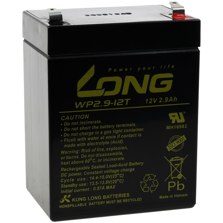 Acumulator KungLong WP2.9-12T 2,9Ah 12V