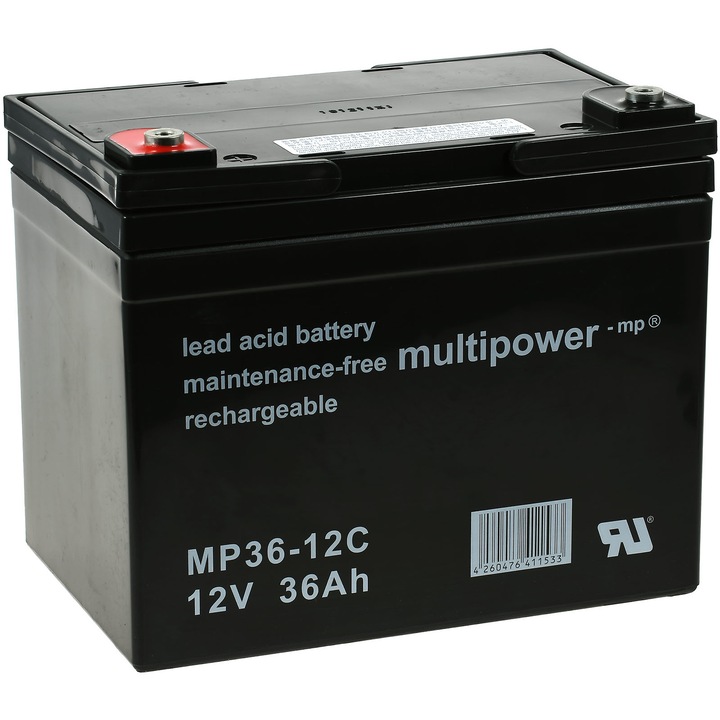 Acumulator multipower MP36-12C rezistent la cicluri