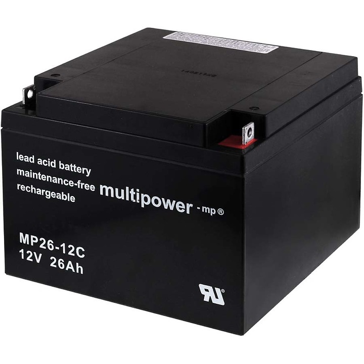 Acumulator multipower MP26-12C rezistent la cicluri