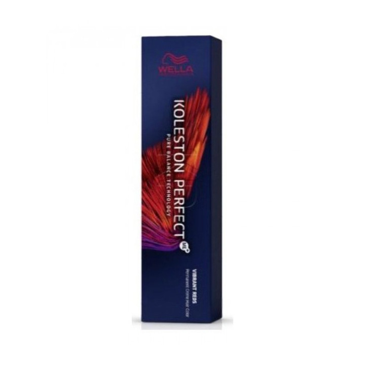 Vopsea de par Wella Professionals Koleston Perfect ME+ Vibrant Reds, 55/66 Light Brown Intense Violet Intense, 60 ml