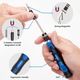 Set Surubelnita de Precizie extensibila 142 in 1, bits otel, kit complet pentru electronice, electrocasnice, mobilier, service telefoane, trusa magnetica, flexibila, cu ventuza, penseta si maner ergonomic