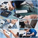 Set Surubelnita de Precizie extensibila 142 in 1, bits otel, kit complet pentru electronice, electrocasnice, mobilier, service telefoane, trusa magnetica, flexibila, cu ventuza, penseta si maner ergonomic