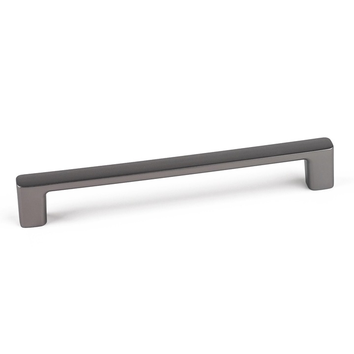 Maner pentru mobila Leta, finisaj negru gun metal CB, 160 mm