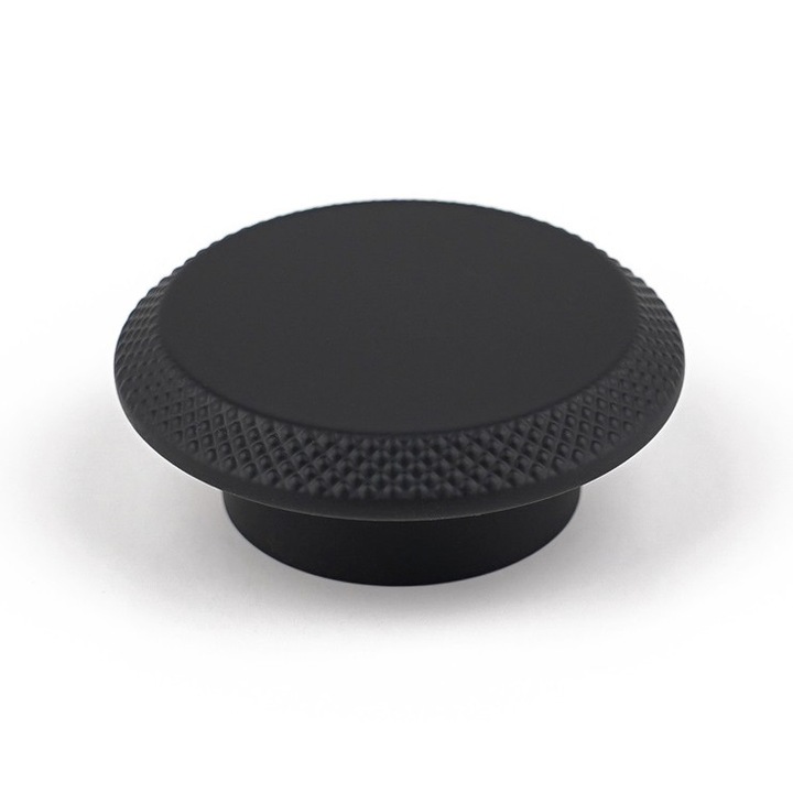 Buton pentru mobila Nola, finisaj negru mat CB, Ø 60 mm