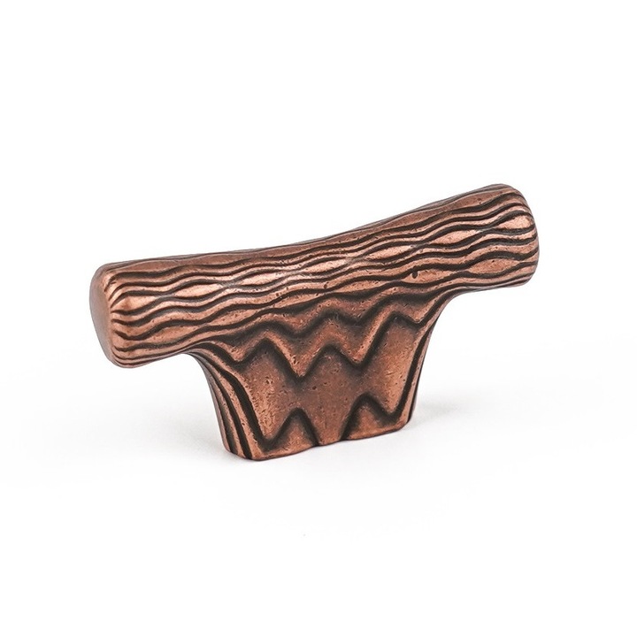 Buton pentru mobila Lina, finisaj cupru antichizat CB, 16 mm