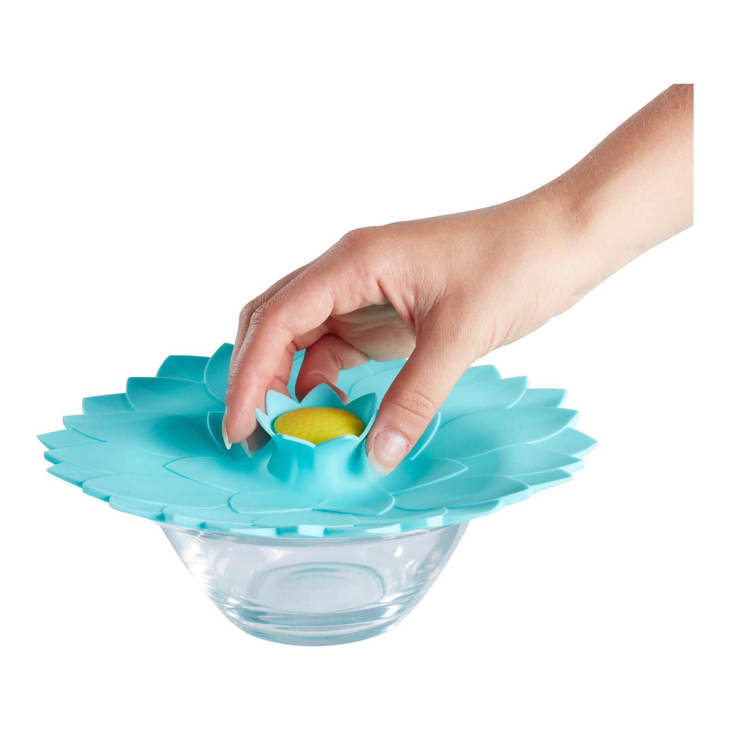 set-2-capace-din-silicon-diametru-20-cm-si-28-cm-floare-albastra