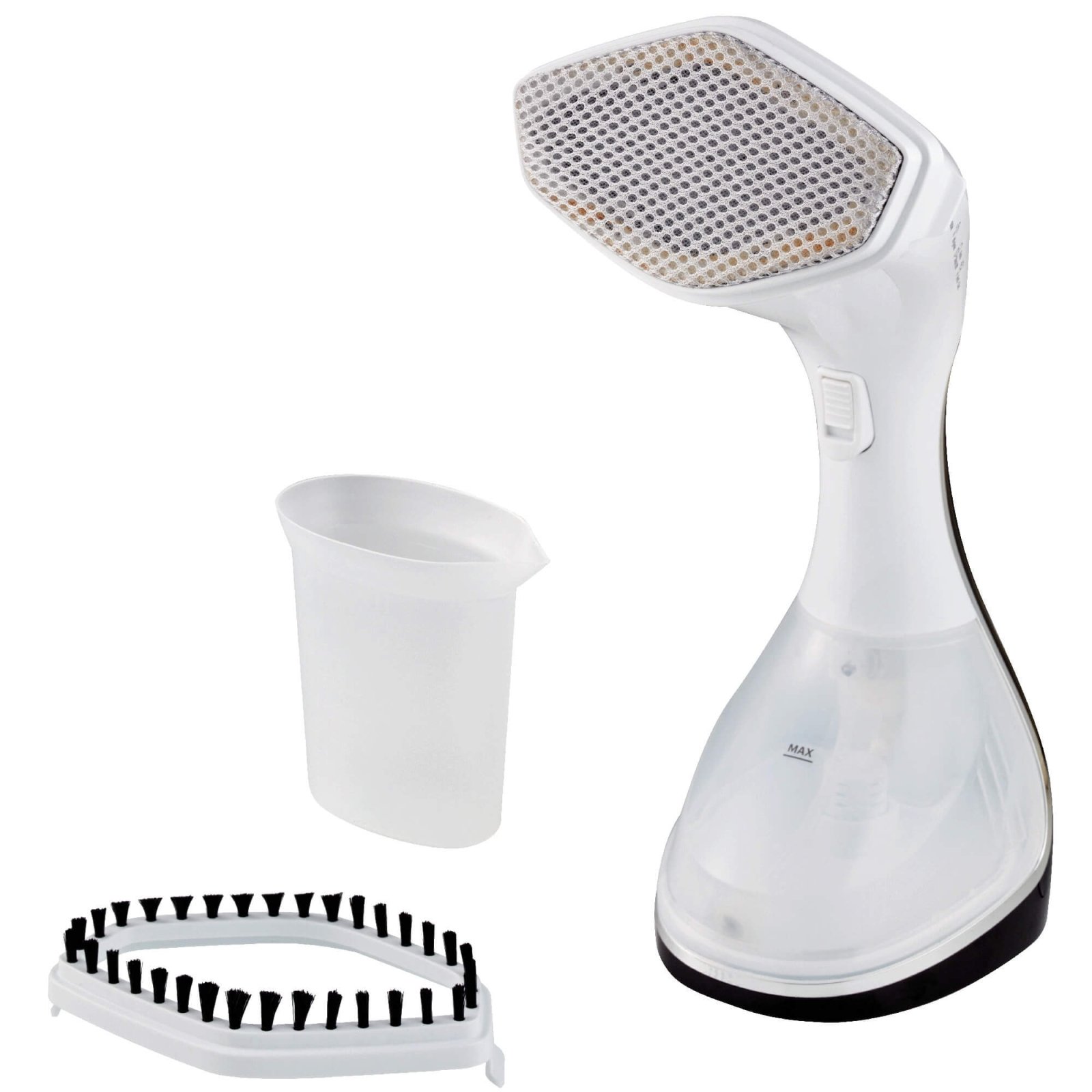 Parownica Beko STM6120W, ceramica, 2200W, 28g/min, alb-negru, 230ml, set cu accesorii
