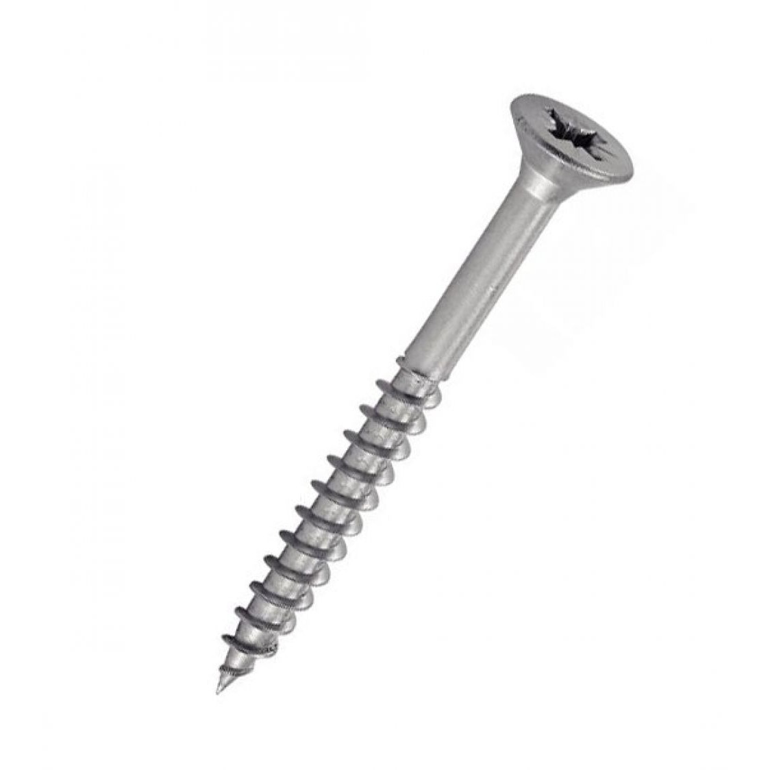 Set 200 buc surub Inox A4 Pal sau lemn cu cap inecat 4.0x50/30, partial ...