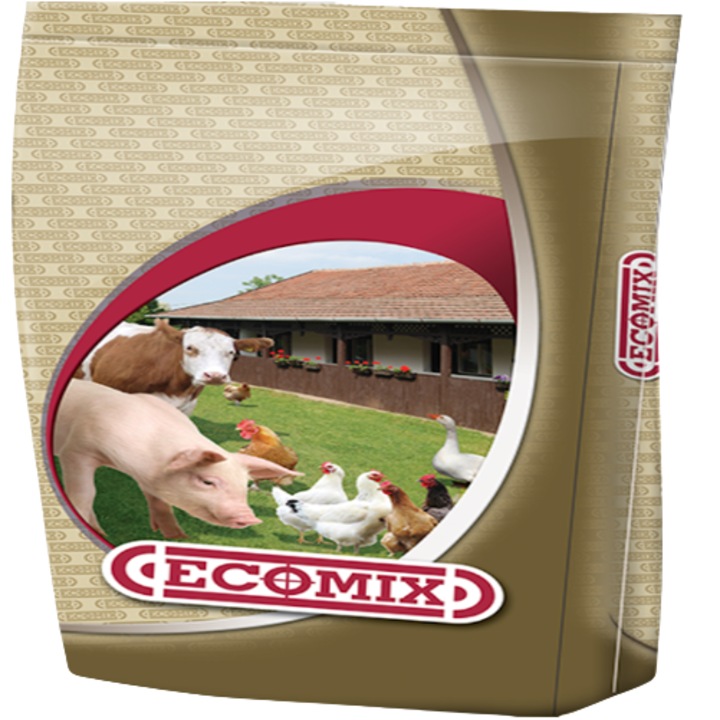 Комбиниран фураж Ecomix, 20 кг, гранулиран