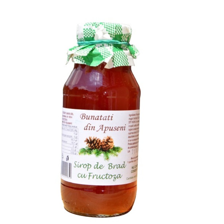 Sirop natural de Brad cu Fructoza 330ml