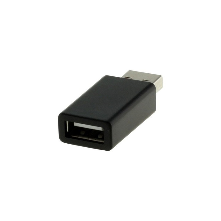Преходник, usb мъжки към usb женски, 1А
