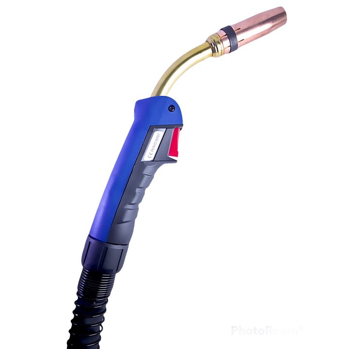 Pistolet de sudura MIG-MAG TW-401, racit pe apa, 400A la 60% in amestec Ar-CO2, cupla euro, 4 m lungime