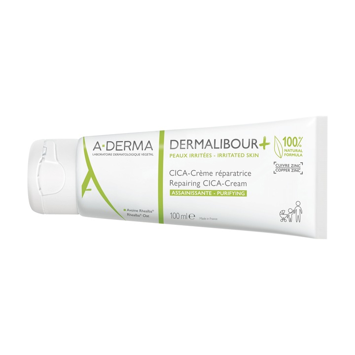 Crema A-Derma Dermalibour+ Cica pentru piele iritata, 100 ml