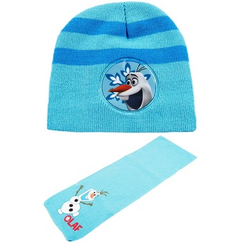 Set caciula cu fular, Disney-Olaf, bleu, 2-12 ani, accesorii imbracaminte copii Set caciula cu fular, Disney-Olaf, bleu, 2-12 ani, accesorii imbracaminte copii