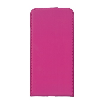 Husa flip vertical EuroCEll pentru iPhone 7 Plus/8 Plus, roz Husa flip vertical EuroCEll pentru iPhone 7 Plus/8 Plus, roz