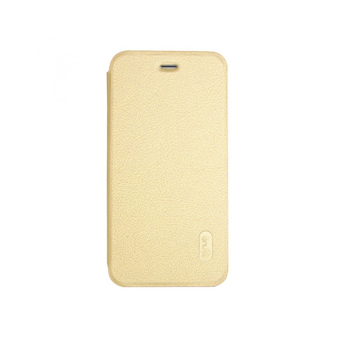Husa protectie Flip Cover LENUO pentru iPhone 7 4.7 inch, gold