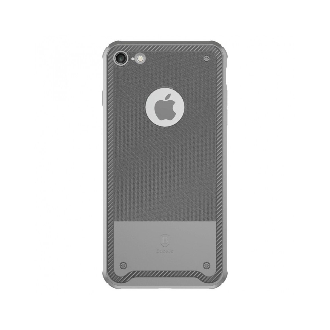 Carcasa protectie spate rezistenta la socuri BASEUS pentru iPhone 7 4.7, gri