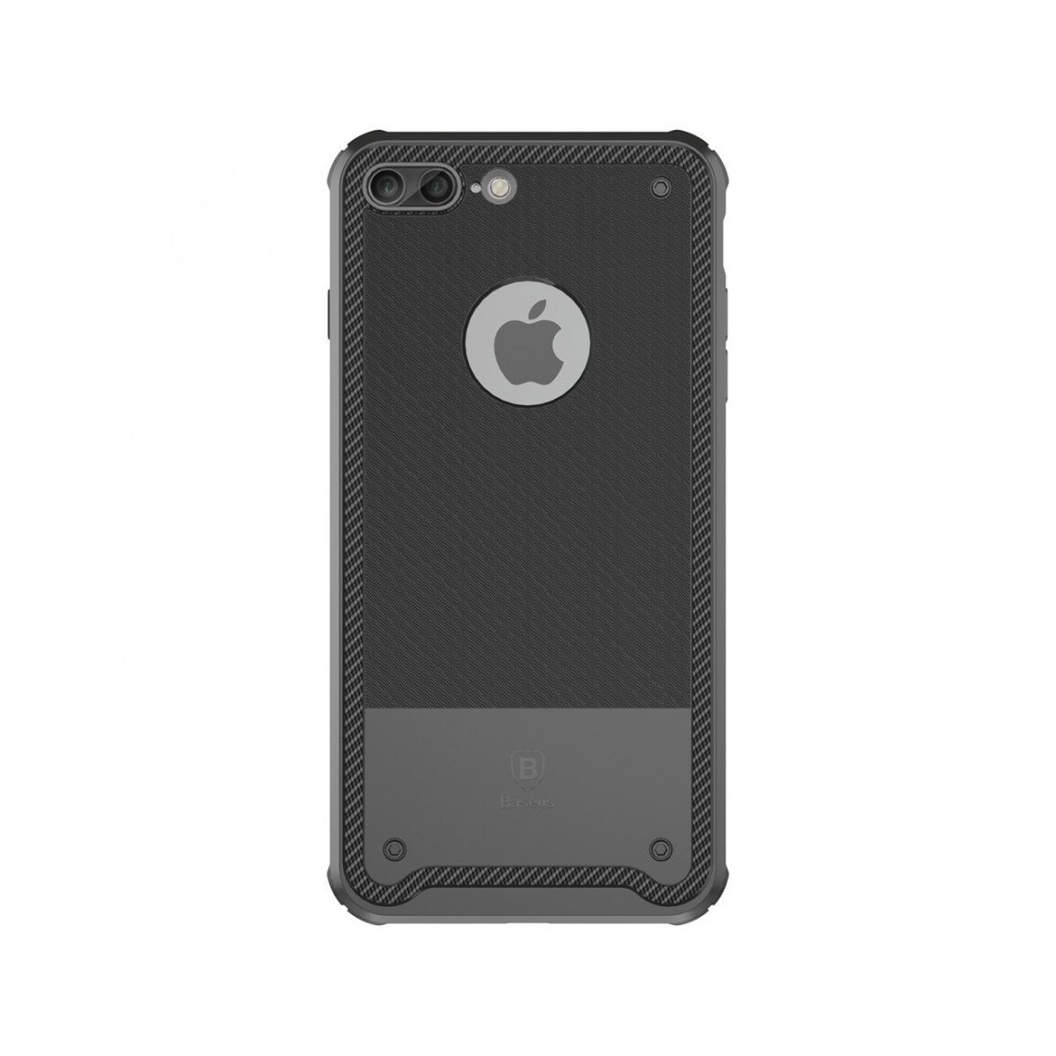 Carcasa protectie spate rezistenta la socuri BASEUS pentru iPhone 7 Plus 5.5 inch, neagra